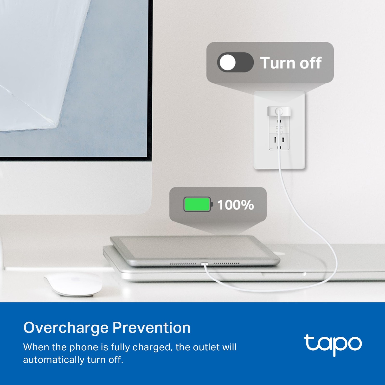 TP-Link Smart Plug Mini, Matter Compatible, Compatible with Alexa, Google Hom...