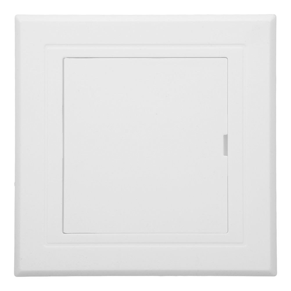 Reusable PVC Pipe Access Panel White Wall Cover Bathroom Plumbing Plastic