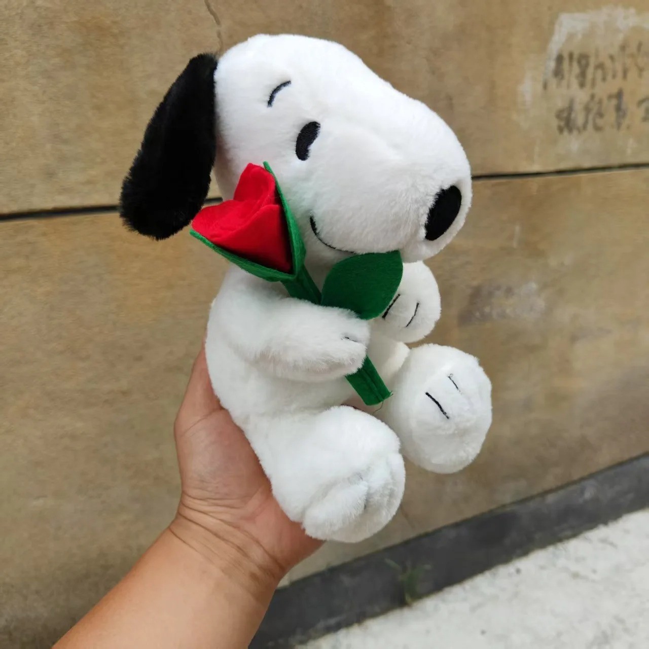2026 New Cartoon Cute Snoopy Plush Toy Pillow Sofa Back Plush Doll Gifts