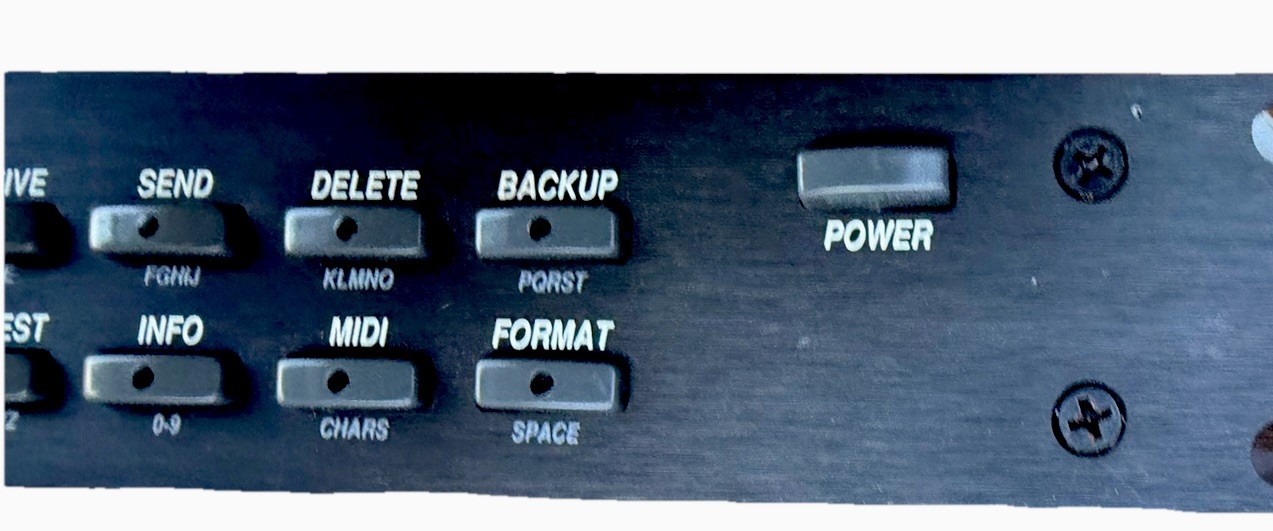 Alesis DataDisk MIDI Storage System Rack Mount Floppy Drive Untested No Cables