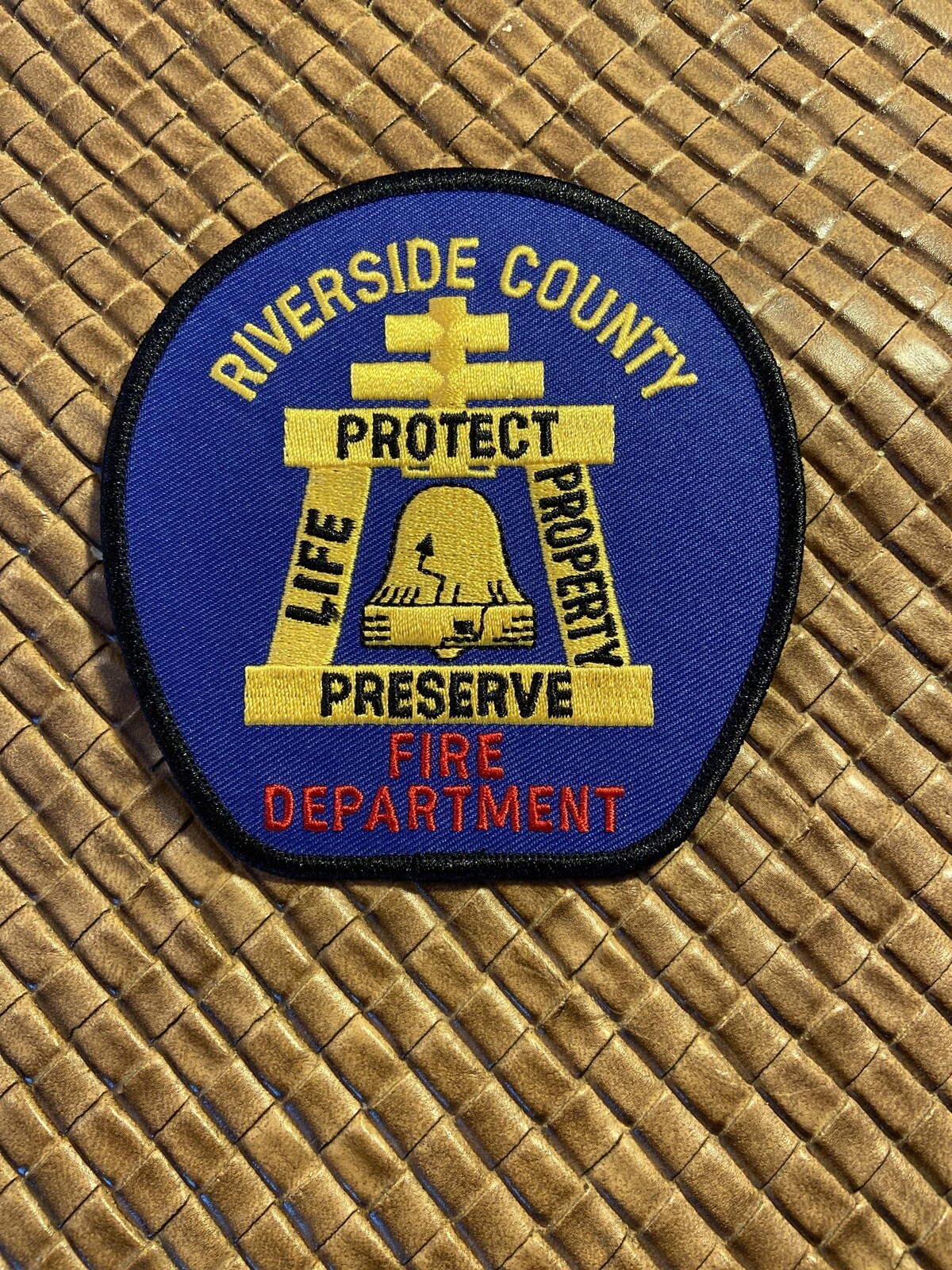 County of Riverside Fire Department  Shoulder Patch