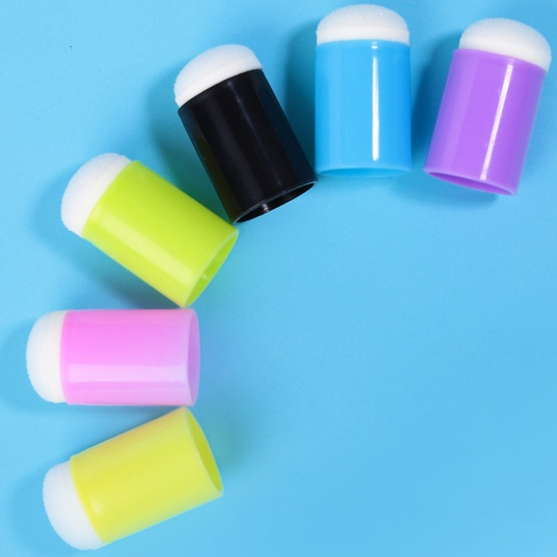 12 Pieces/Set for Creative Finger Sponge for Creative Small Fingertip Sponge Sta