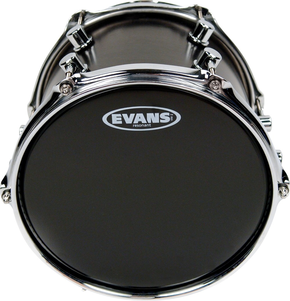 Evans Resonant Black Tom Drumhead 10 in.