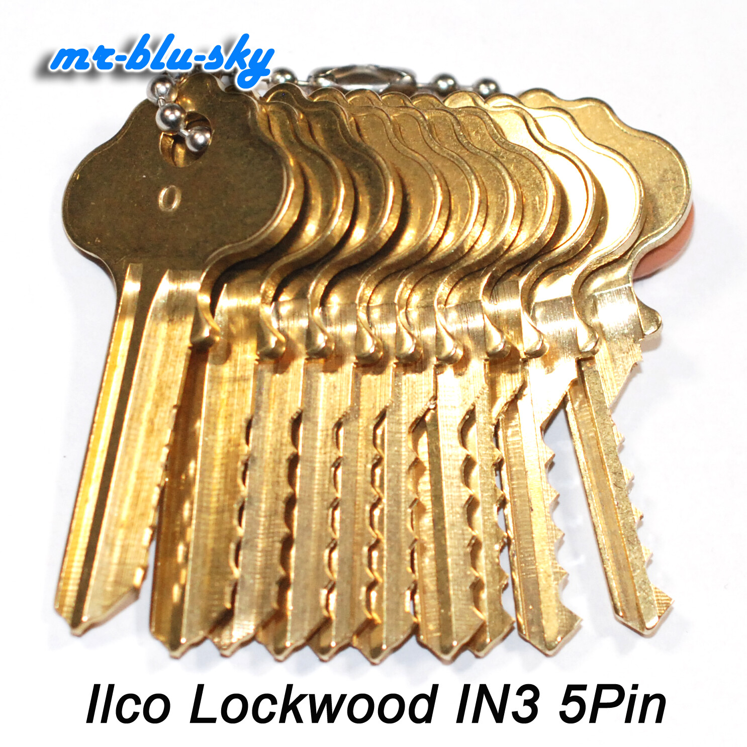🔑 Ilco Lockwood IN3 Space and Depth Keys ~ DSD#043, C28