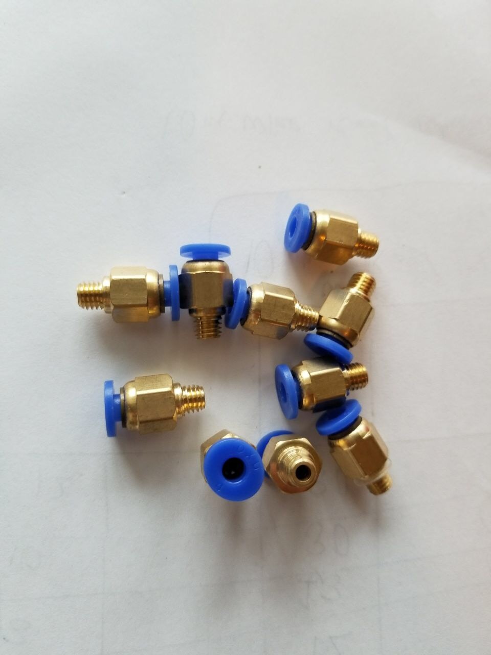 10 QT Bowden Pneumatic PC4-M6 Connector J-head Fit Hotend for Reprap 3D Printer