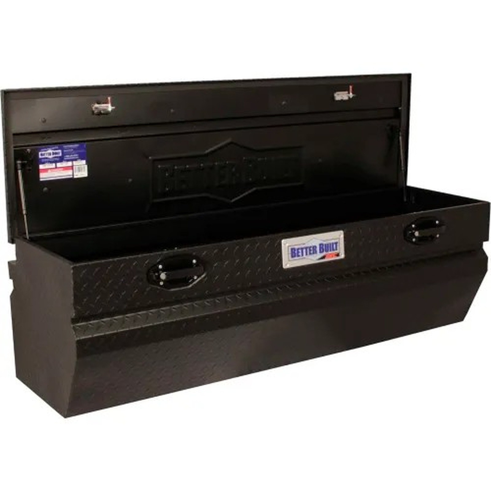 Better Built Aluminum 56" Truck Chest, Single Lid Matte Black - 79212438