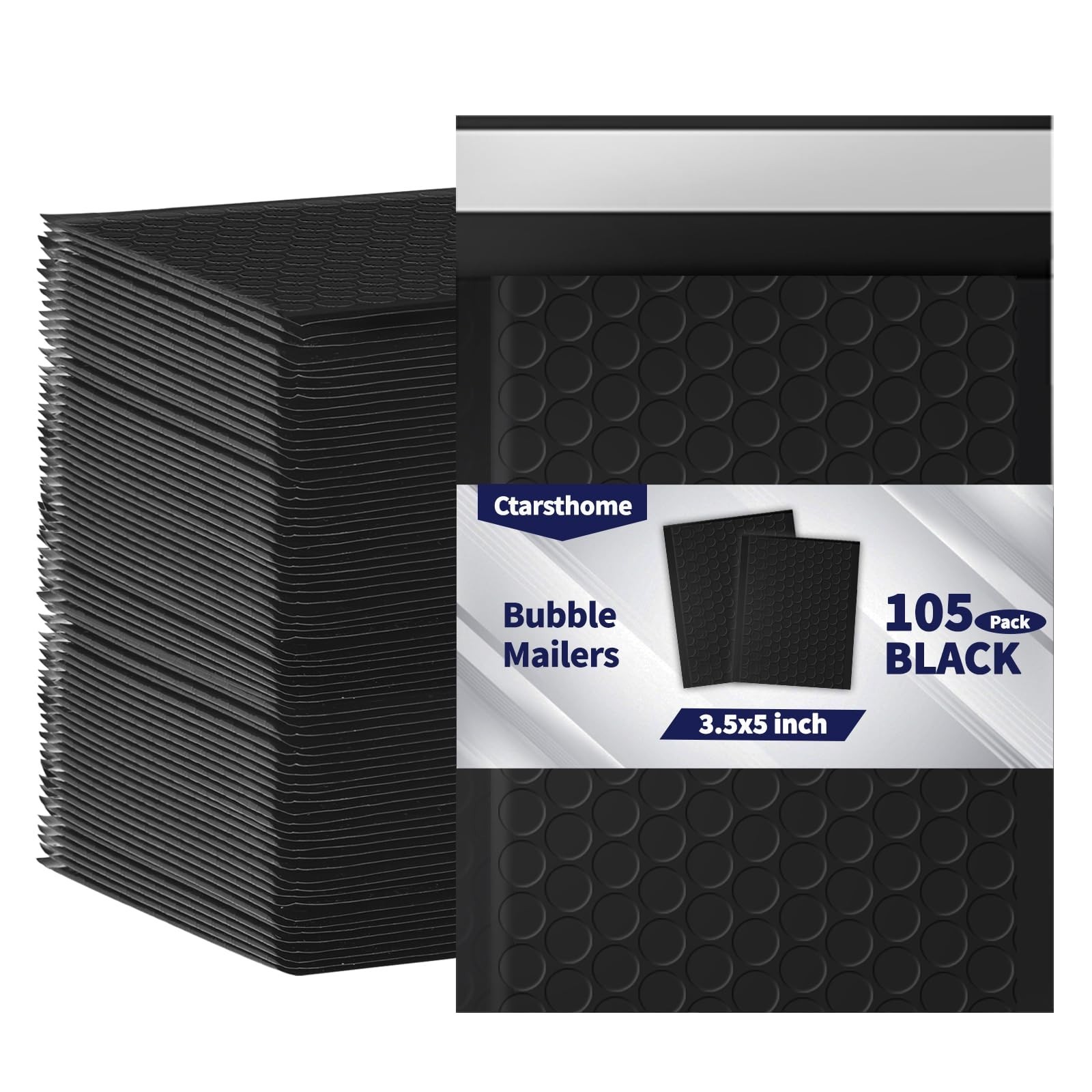 105 Pack Bubble Mailers 3.5x5inch Padded Envelopes Thin Mailing Envelopes Wat...