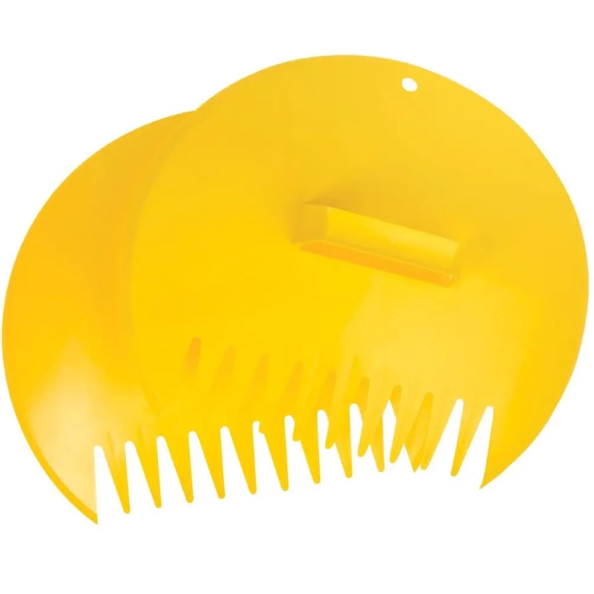 Leaf Scoops - Yellow Collector Leaf Grabbers with Handles for Easy Yard Clean...