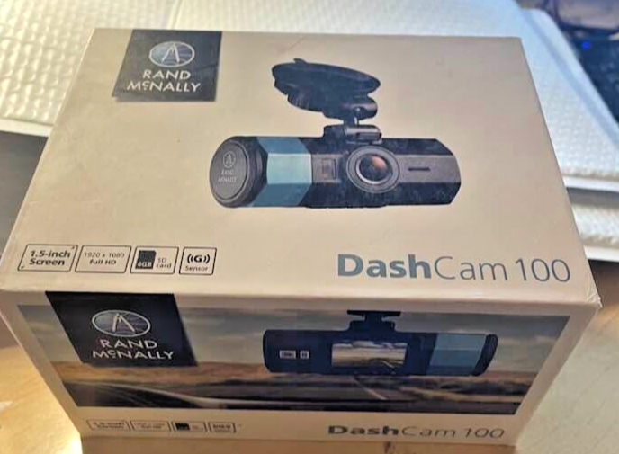 RAND MCNALLY DC100 DASH CAM CAMERA DASHCAM VIDEO RECORDER