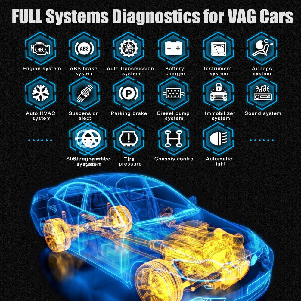 ANCEL VD700 OBD2 Scanner Full System Diagnostic Tool Code Reader For VAG VW Audi