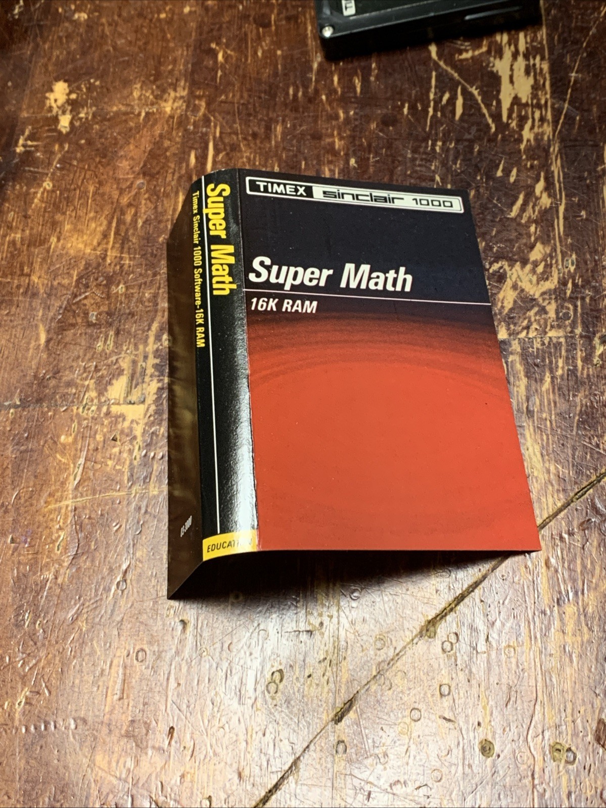 Timex Sinclair 1000 Super Math Vintage Computer Cassette Tape (16 RAM)
