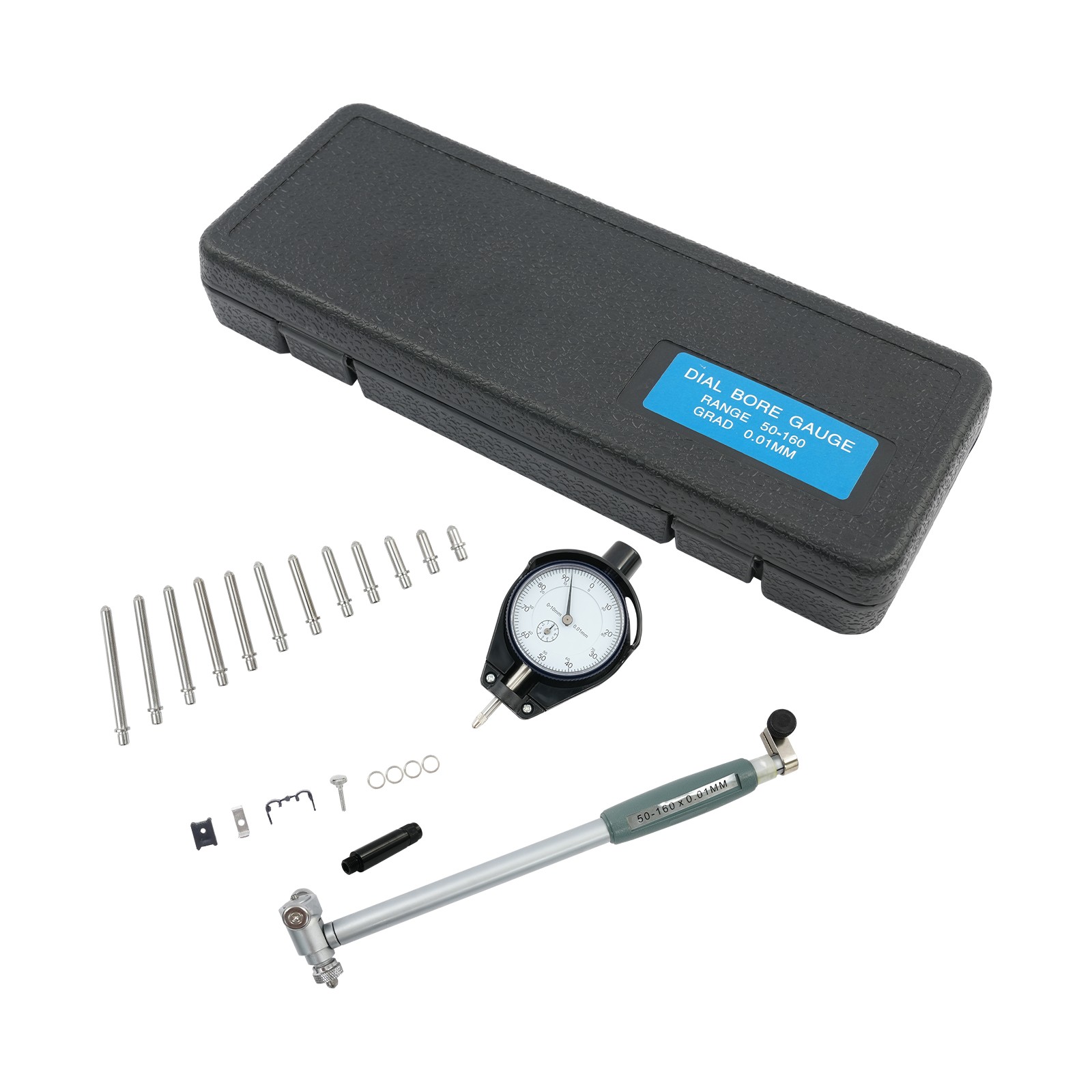 Dial Bore Gauge Engine Cylinder Gage Indicator Measuring Micrometer Tool 0.01mm