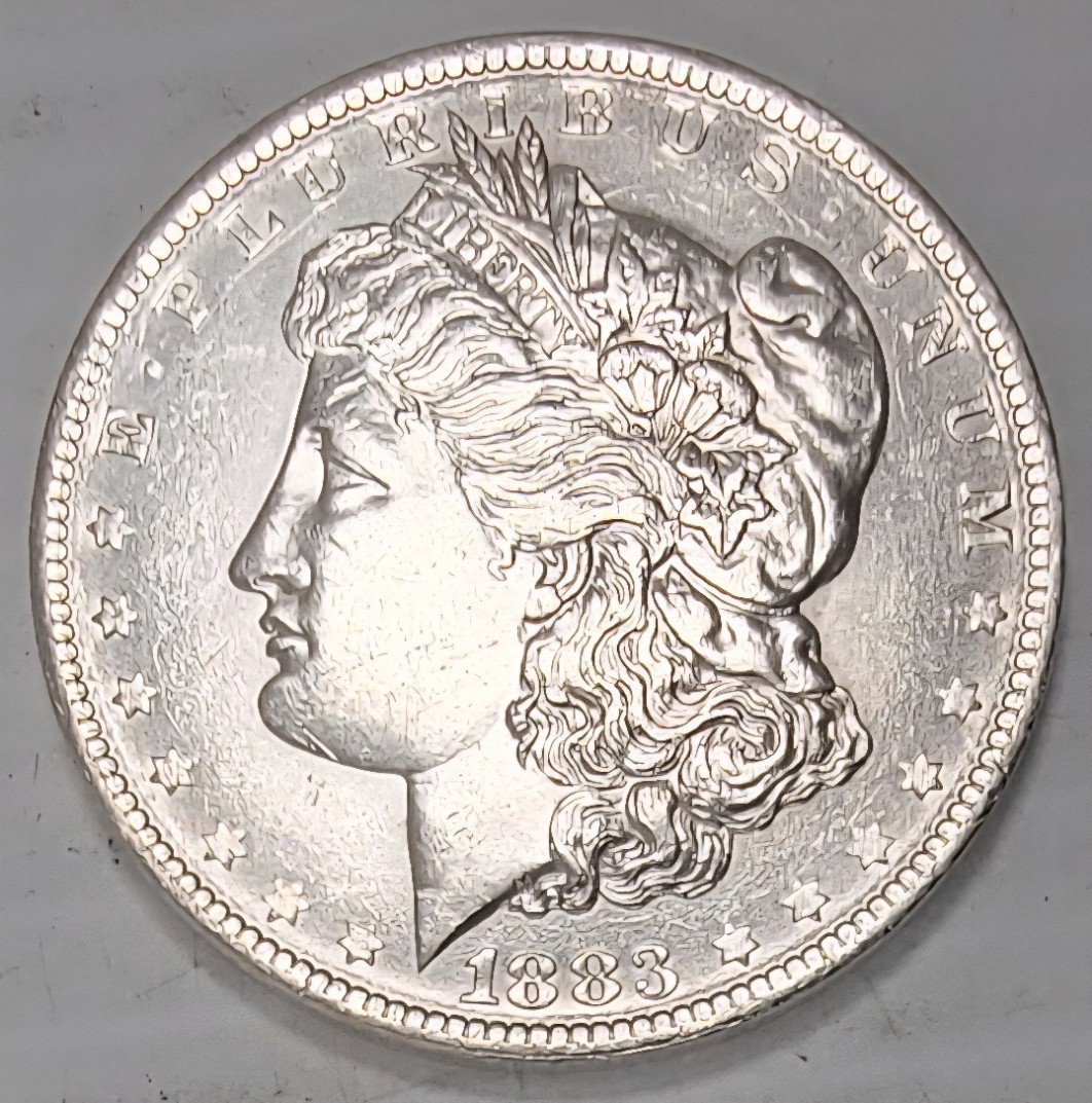 1883-O MORGAN SILVER DOLLAR IN HIGH-QUALITY CONDITION, EXCELLENT DETAIL
