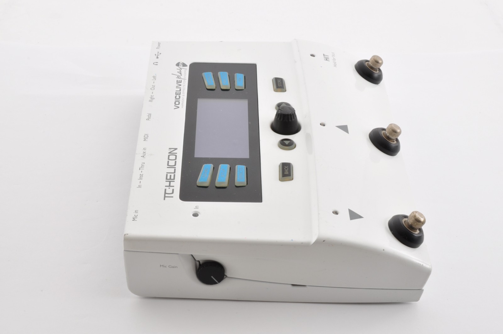 TC HELICON VoiceLive Play GTX Vocal Effect Processor 12326446 With AC Adapter