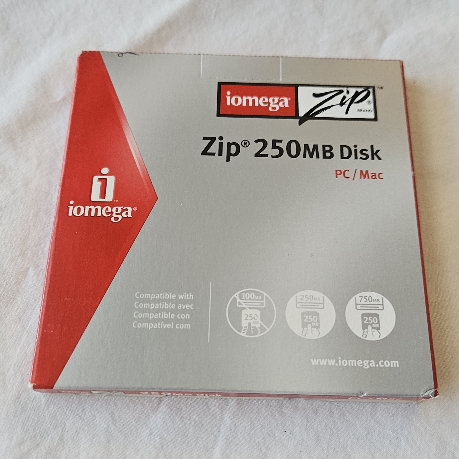 Iomega 250MB Zip Drive Disk PC Mac 250 NEW