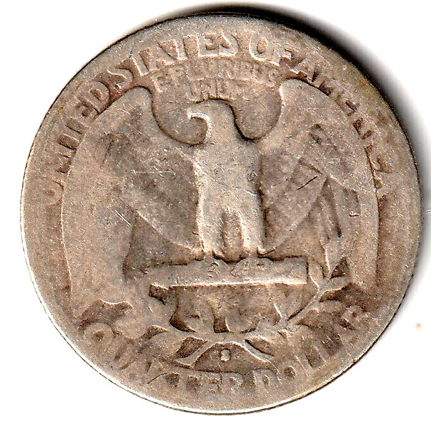 1940 S Washington Quarter ag