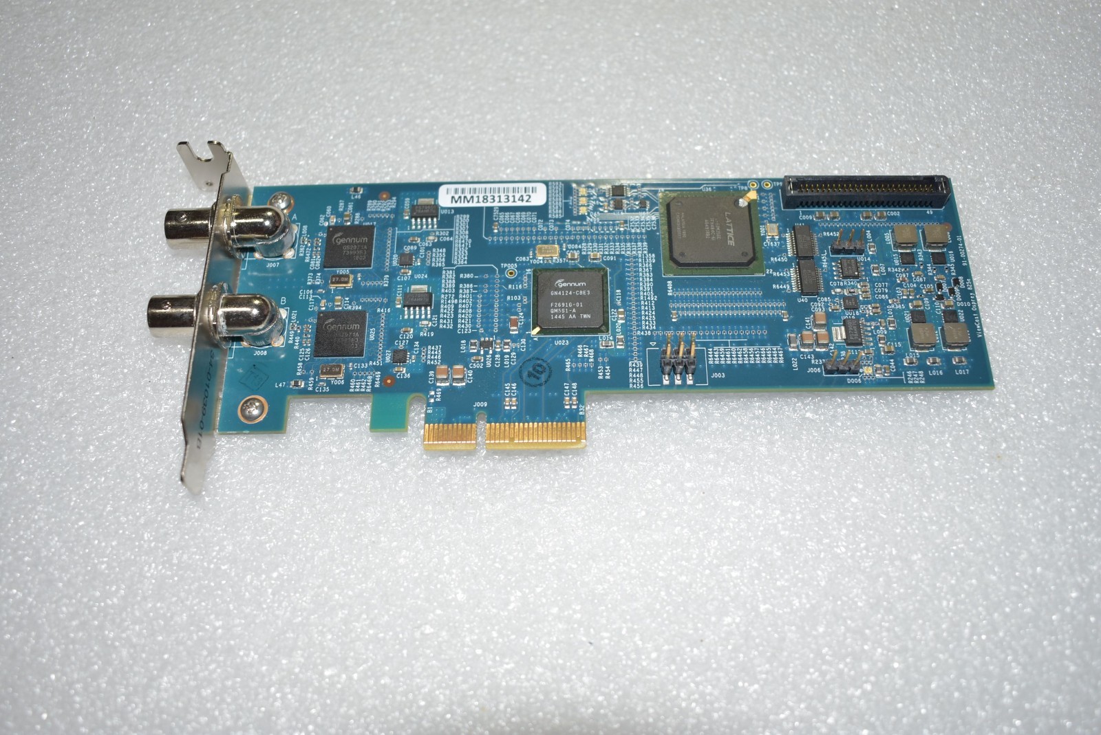 OSPREY 825e 91-00274-03 PCIe 2 CHANNEL 3G SDI/HD/SD VIDEO CAPTURE CARD LOW PROFI