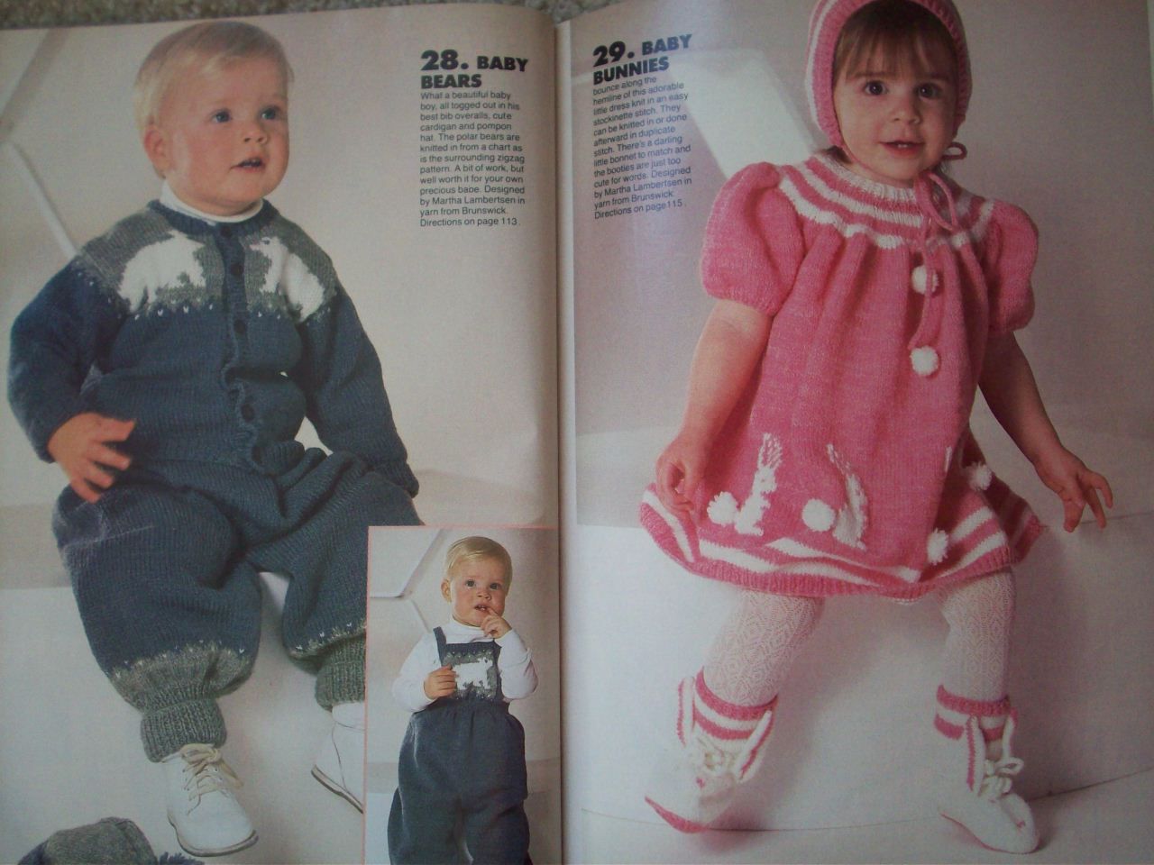 Premier Issue 1985 Knitting with Simplicity patterns sweaters 30 designs