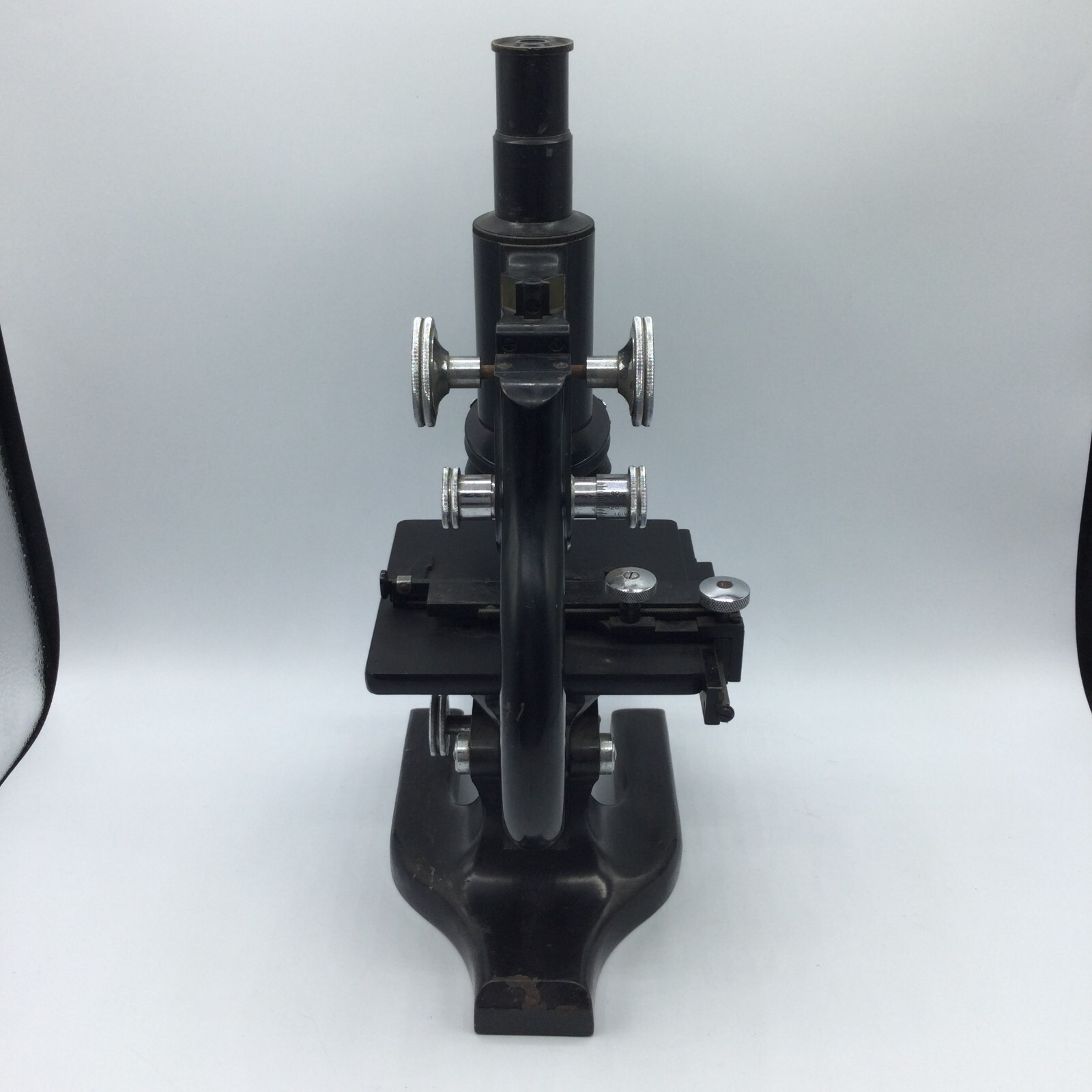 Vintage Spencer Buffalo Cast Iron Microscope 218515