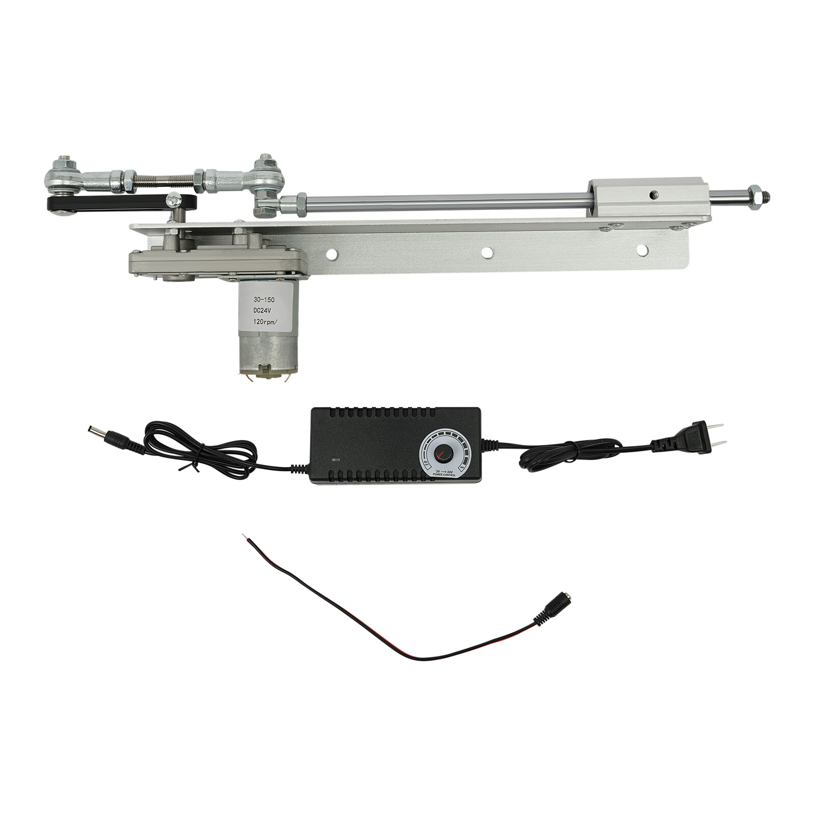 Reciprocating Cycle Linear Motor Adjustable Stroke Linear Actuator 20-120R DC24V