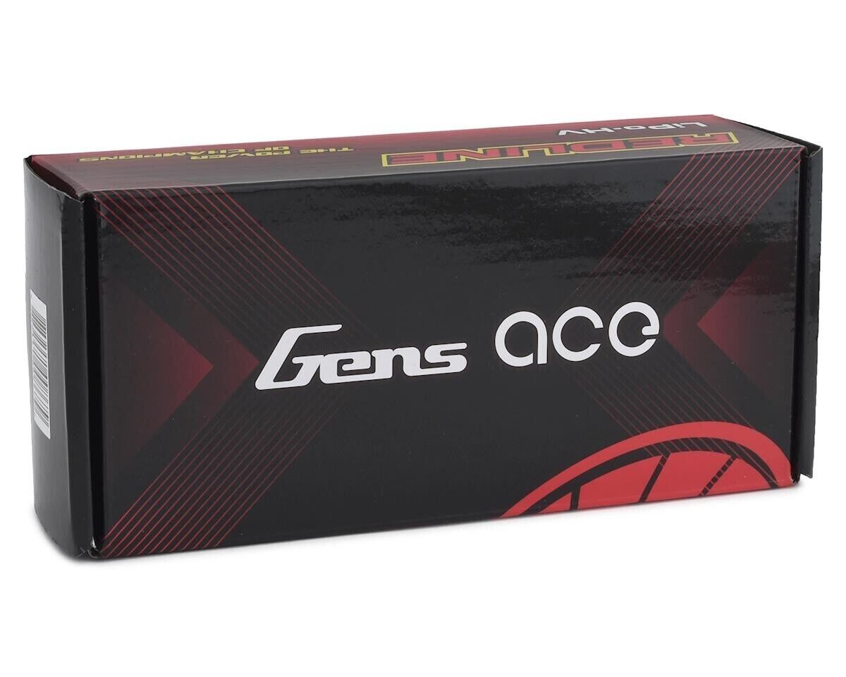 Gens Ace 6000mAh 130C 15.2V 4S Lipo Battery HardCase HV For 1/8 RC Racing Series