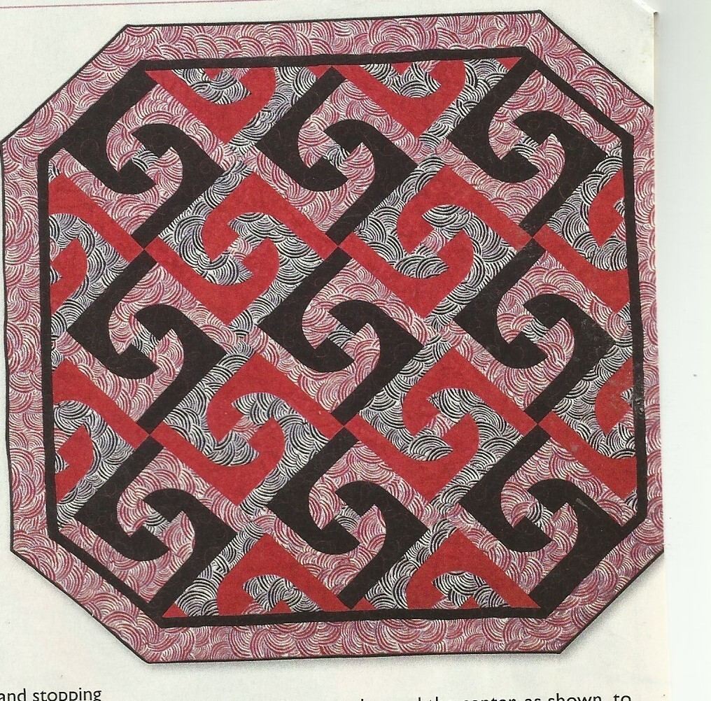 A0396 BOOMERANGS QUILT PATTERN/INSTRUCTIONS
