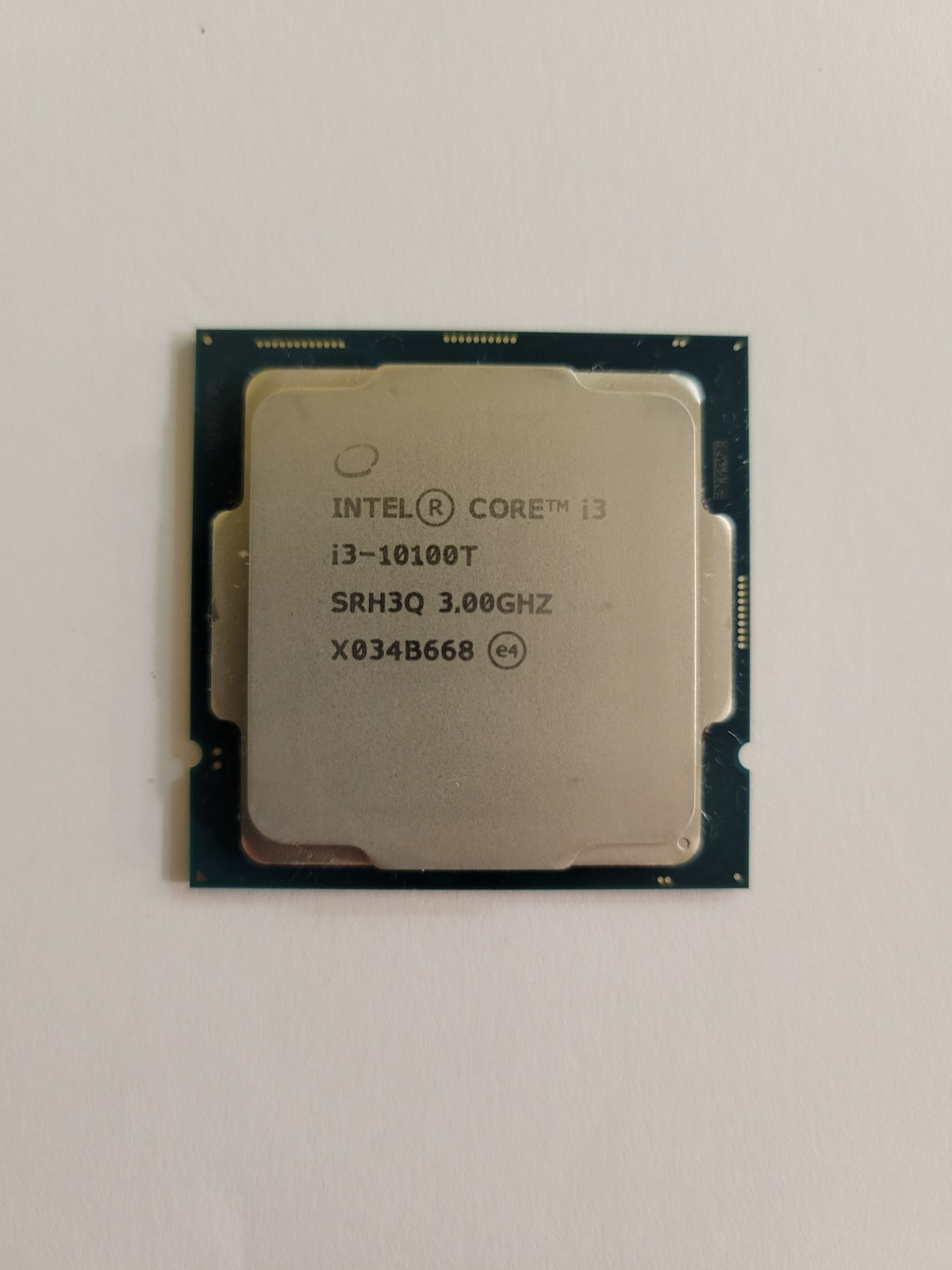 Intel Core i3-10100T 10th Generation 3.00GHz Processor CPU SRH3Q