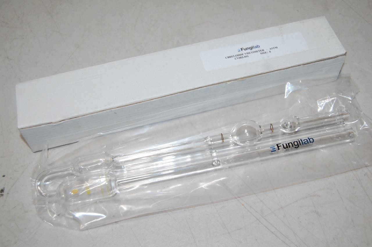 Fungilab / fgb UBBELOHDE VISCOMETER - ASTM Capillary Size: 0 Model CV003-001