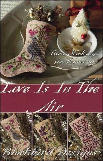 Love is in the Air by Blackbird cross stitch pattern