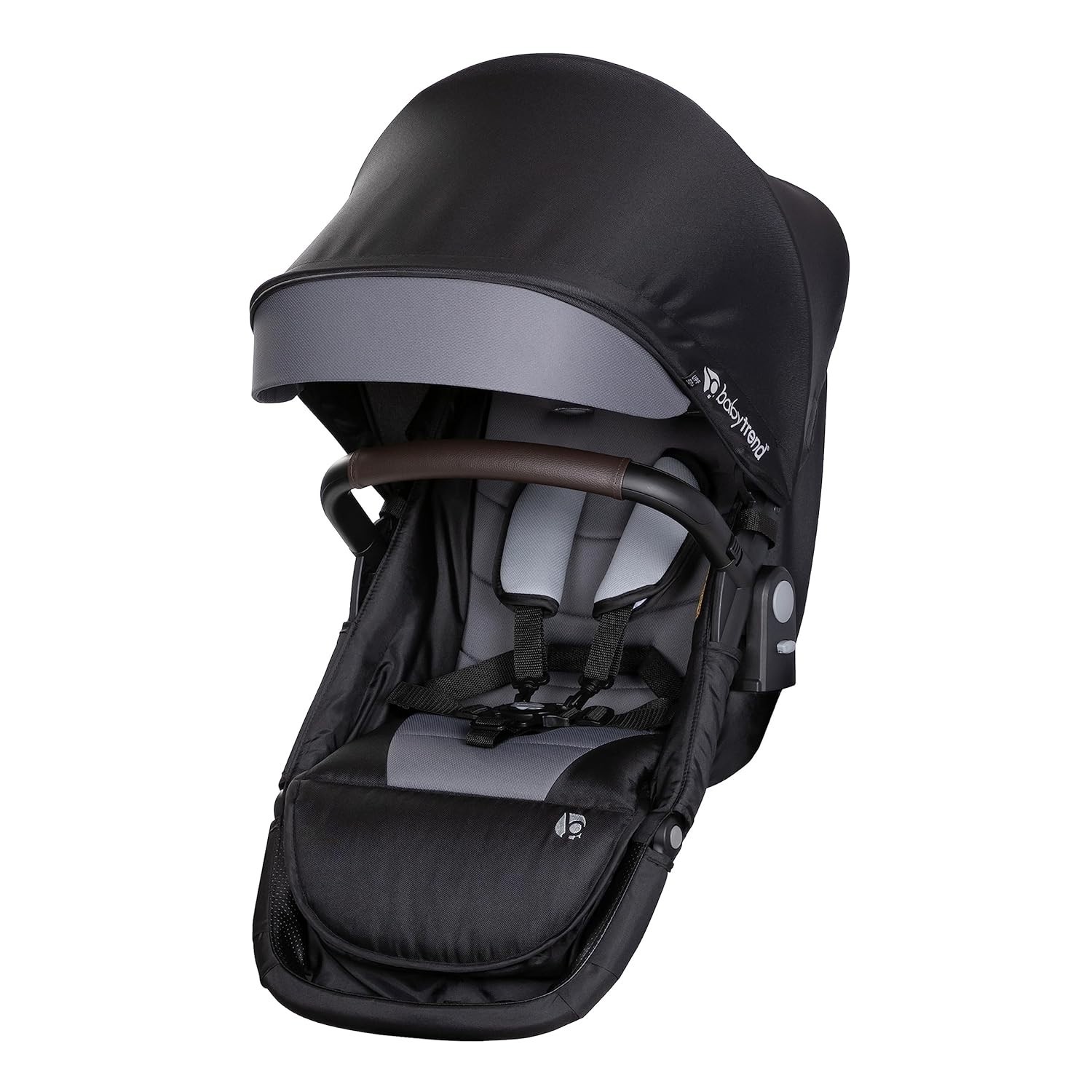Morph Single to Double Stroller Second Seat, Dash Black