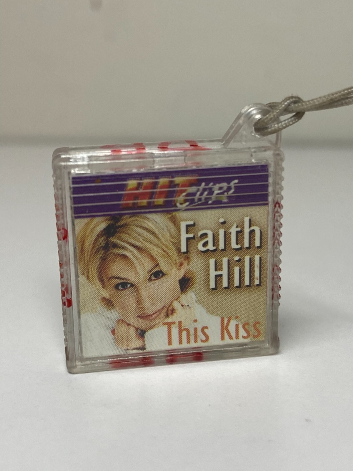 Vintage Authentic Hasbro Tiger Hit Clips Faith Hill This Kiss TESTED WORKS