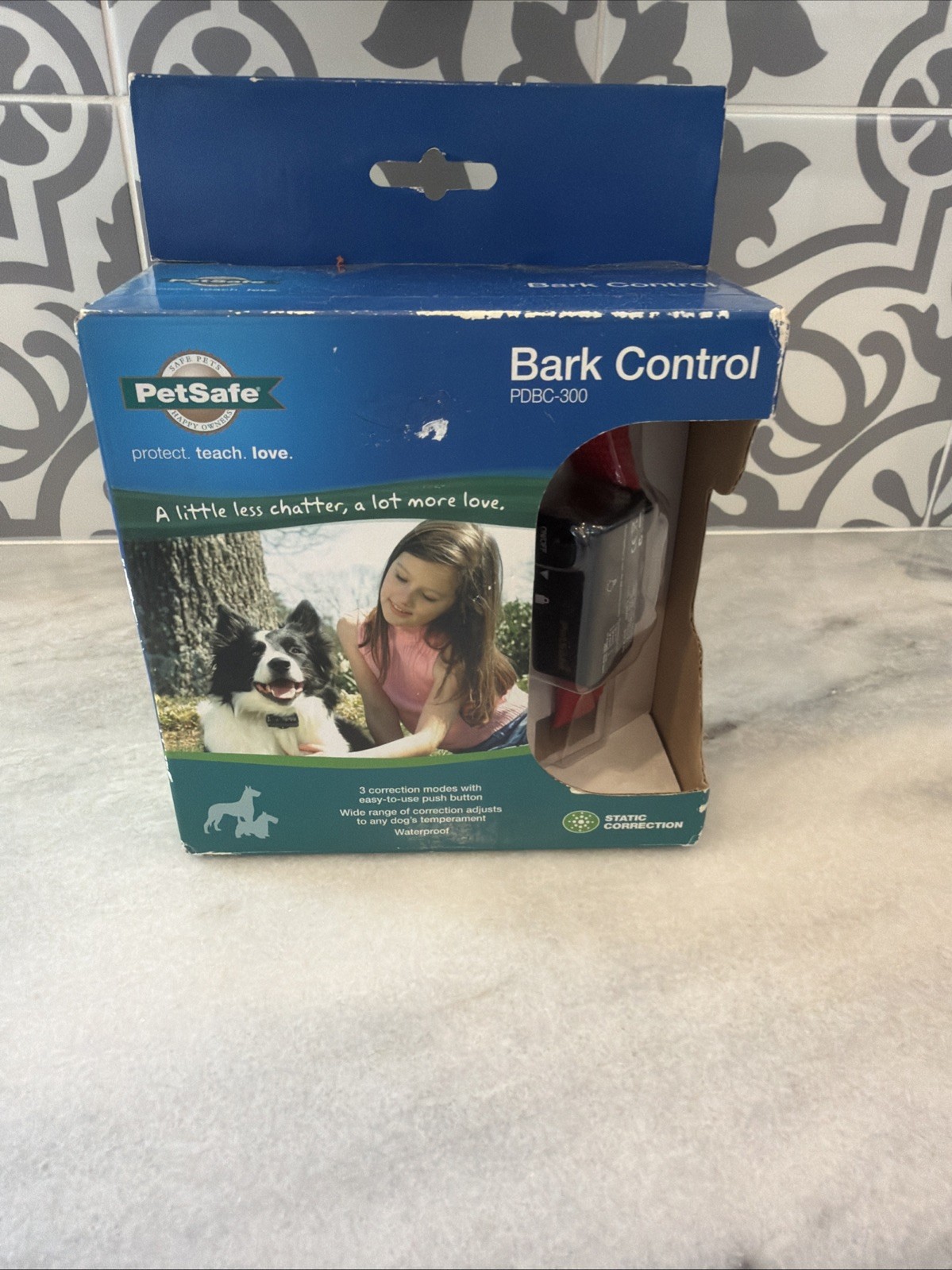 Petsafe Bark Control Collar Static Correction PDBC-300 ~ NEW Sealed Box