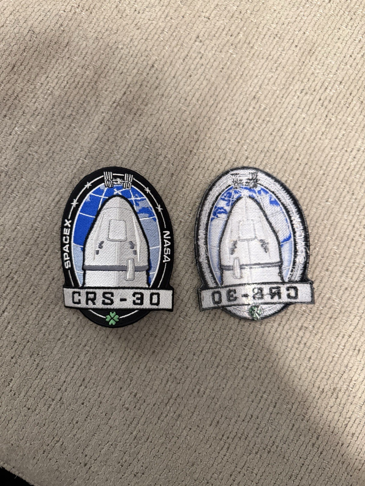 Authentic Employee Only SpaceX Mission Patch CRS-30