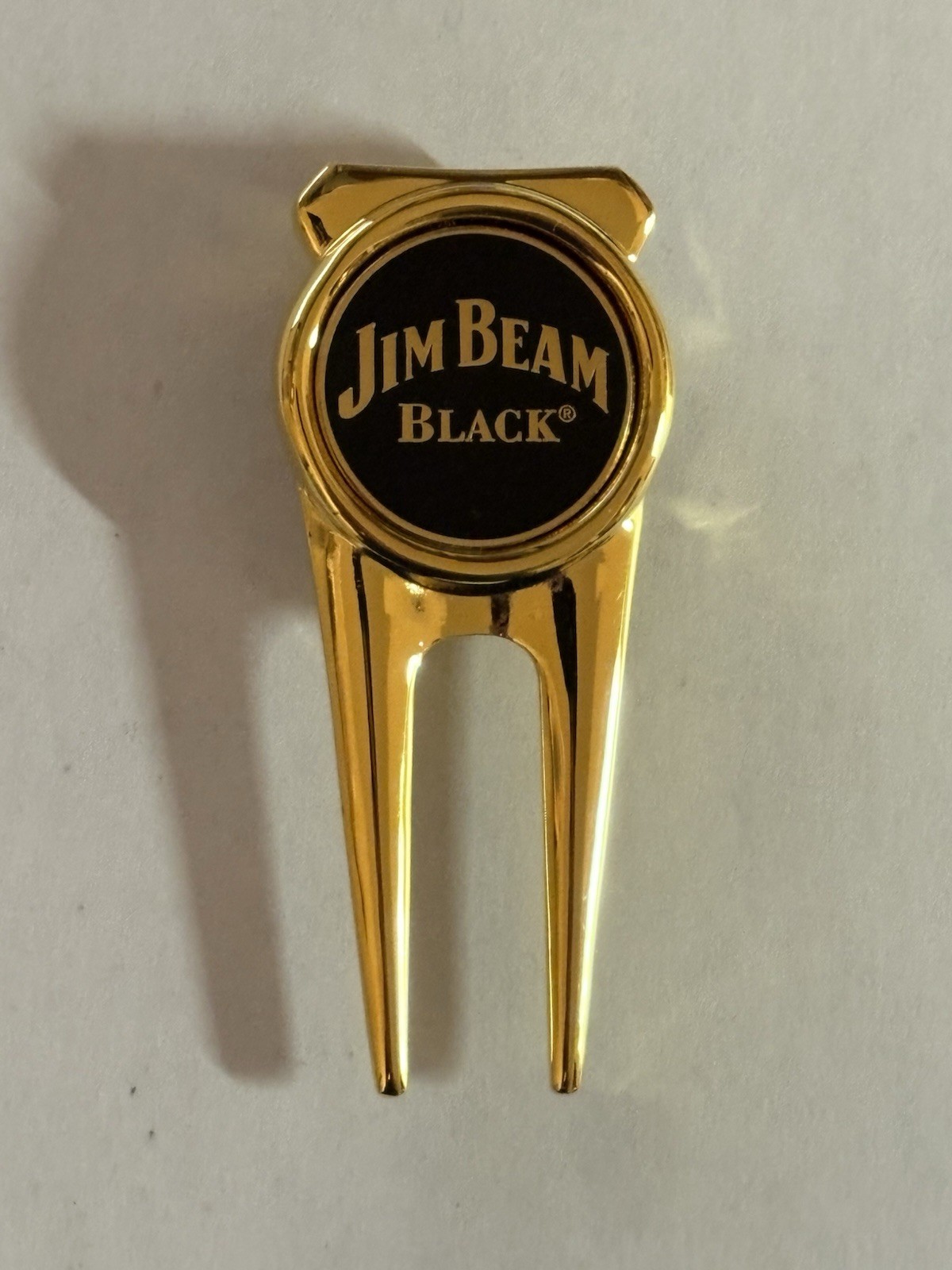 Jim Beam Black Divot Tool & Coin Style Golf Marker - A Beauty!