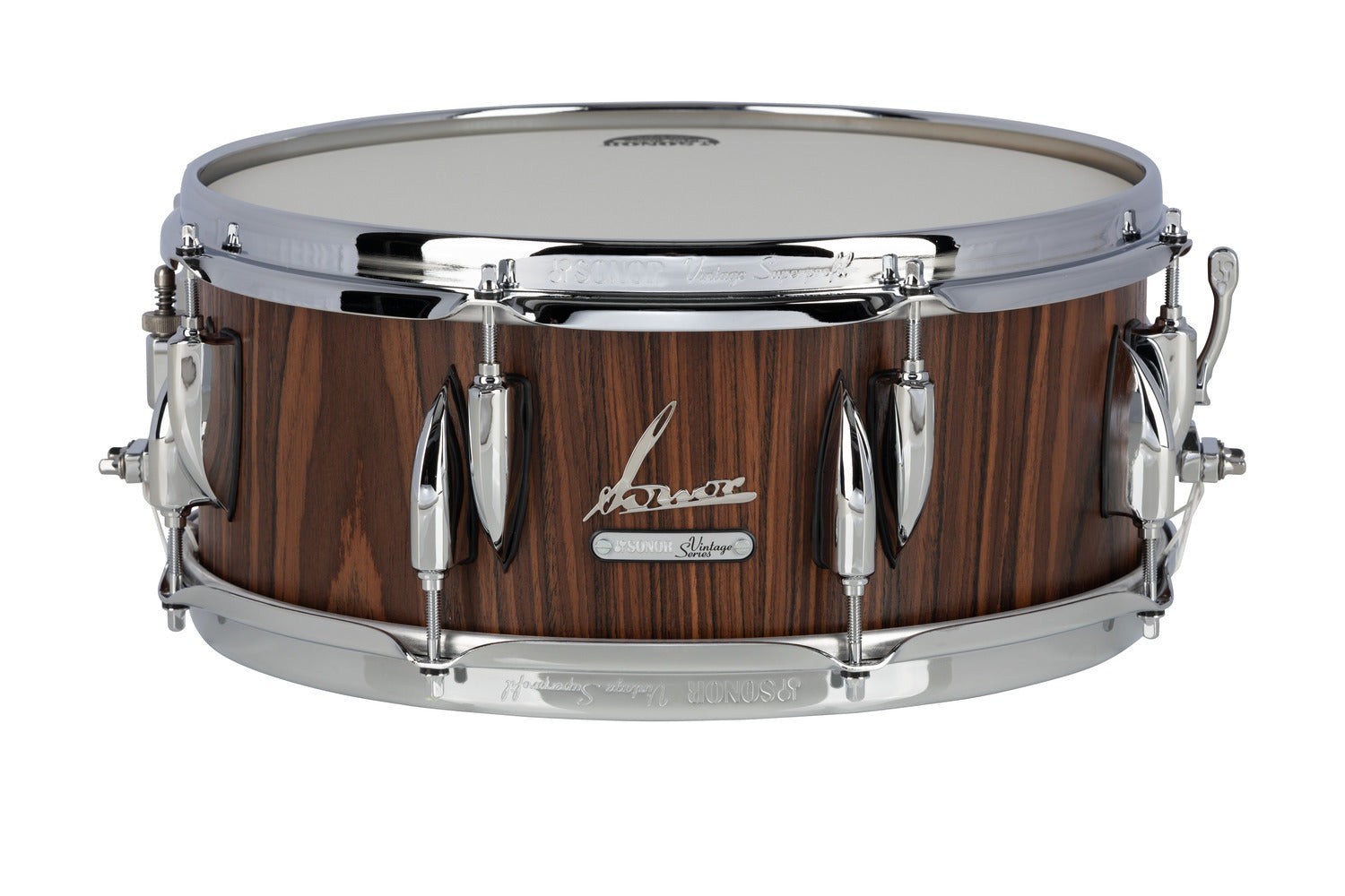 VINTAGE SERIES 14"X 5.75" SNARE DRUM-ROSEWOOD SEMI-GLOSS
