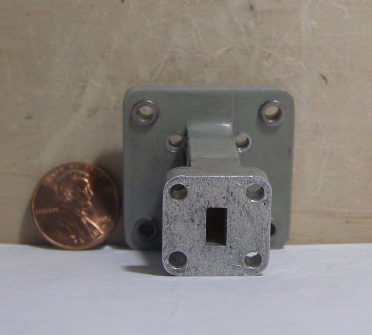 MICROWAVE RESEARCH WAVEGUIDE MODEL A10-728 S/N:215