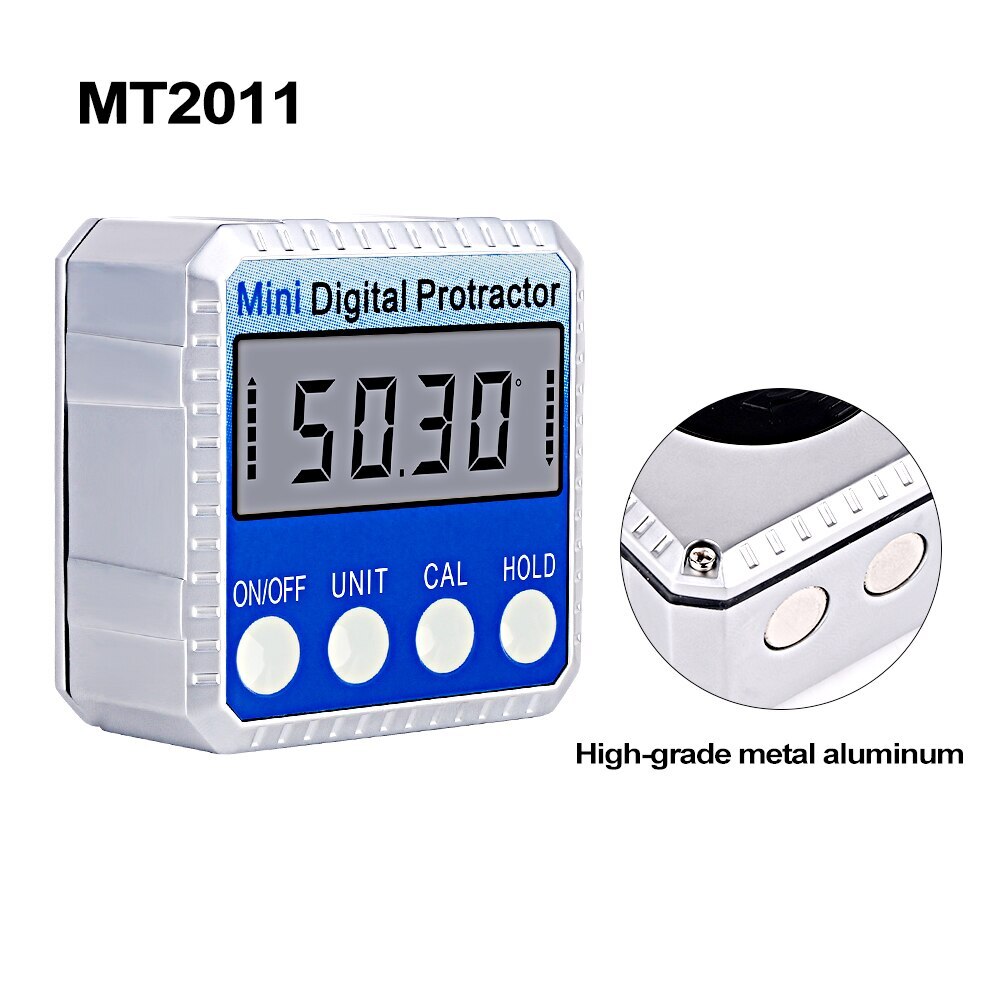 Angle Protractor Universal Bevel 360 Degree Mini Electronic Digital Protractor