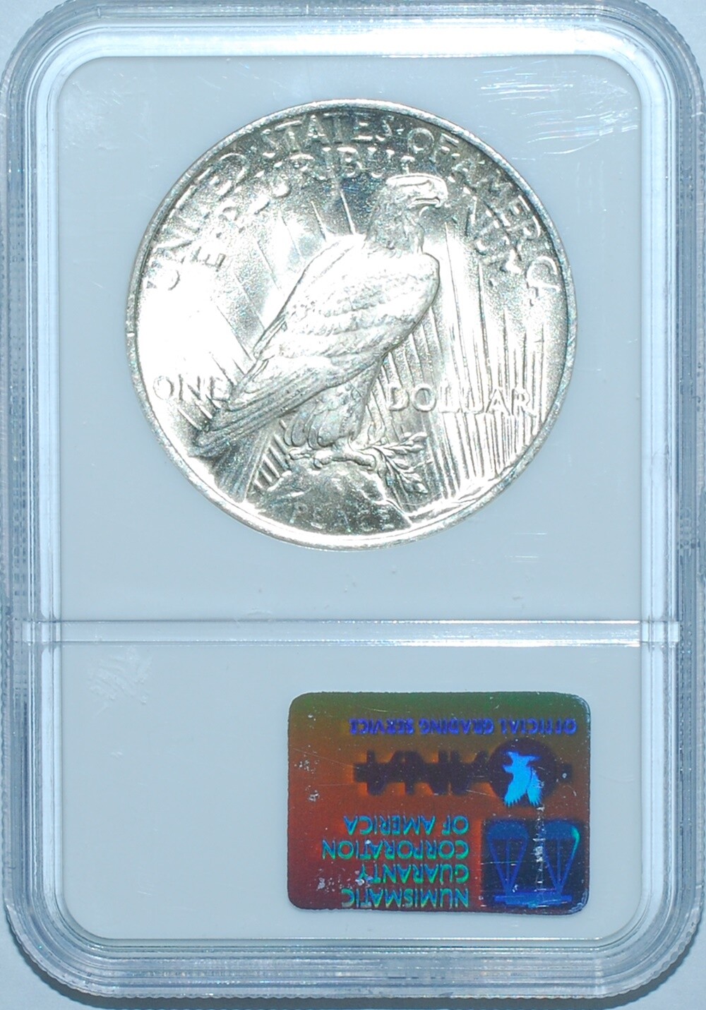 1922 P NGC MS66 Peace Silver Dollar