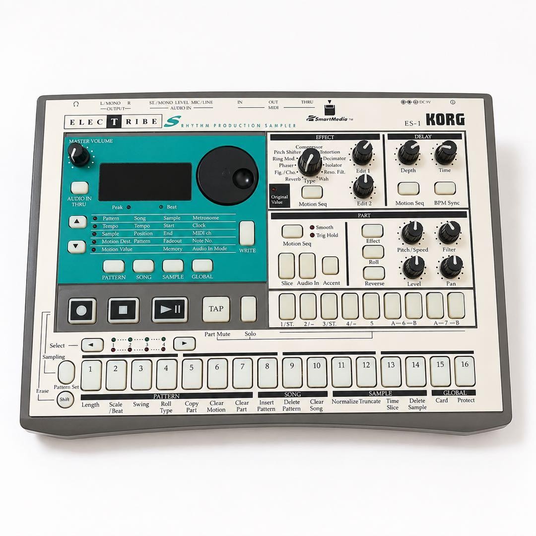 KORG Electribe ES-1 Rhythm Production Sampler Tested Working Made in Japan