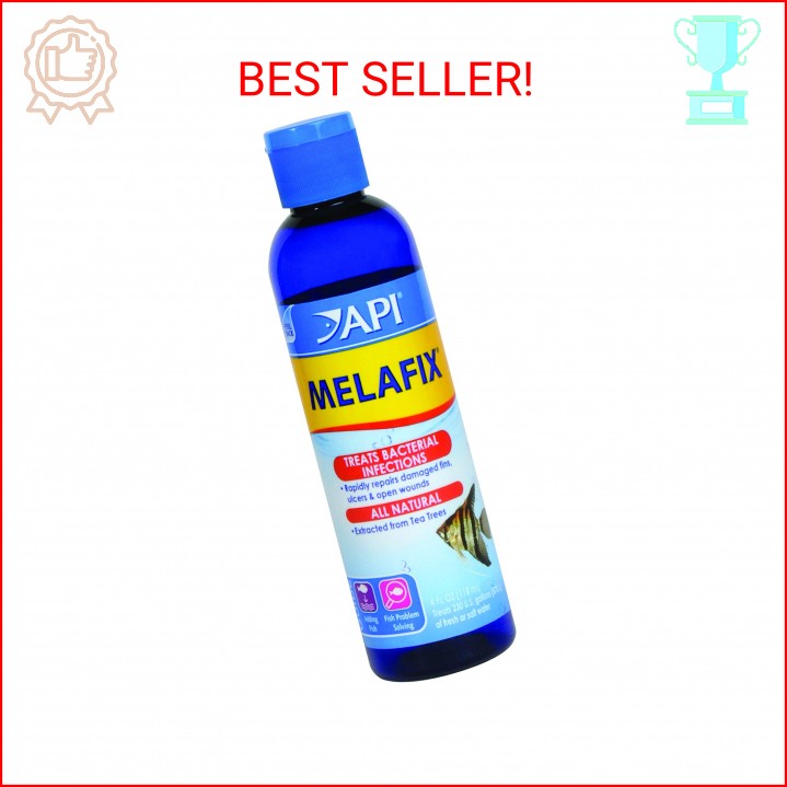 API MELAFIX Freshwater Fish Bacterial Infection Remedy 4-Ounce Bottle