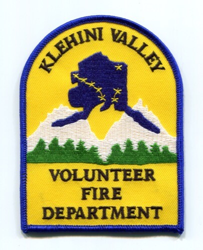 Klehini Valley Volunteer Fire Department Patch Alaska AK v2