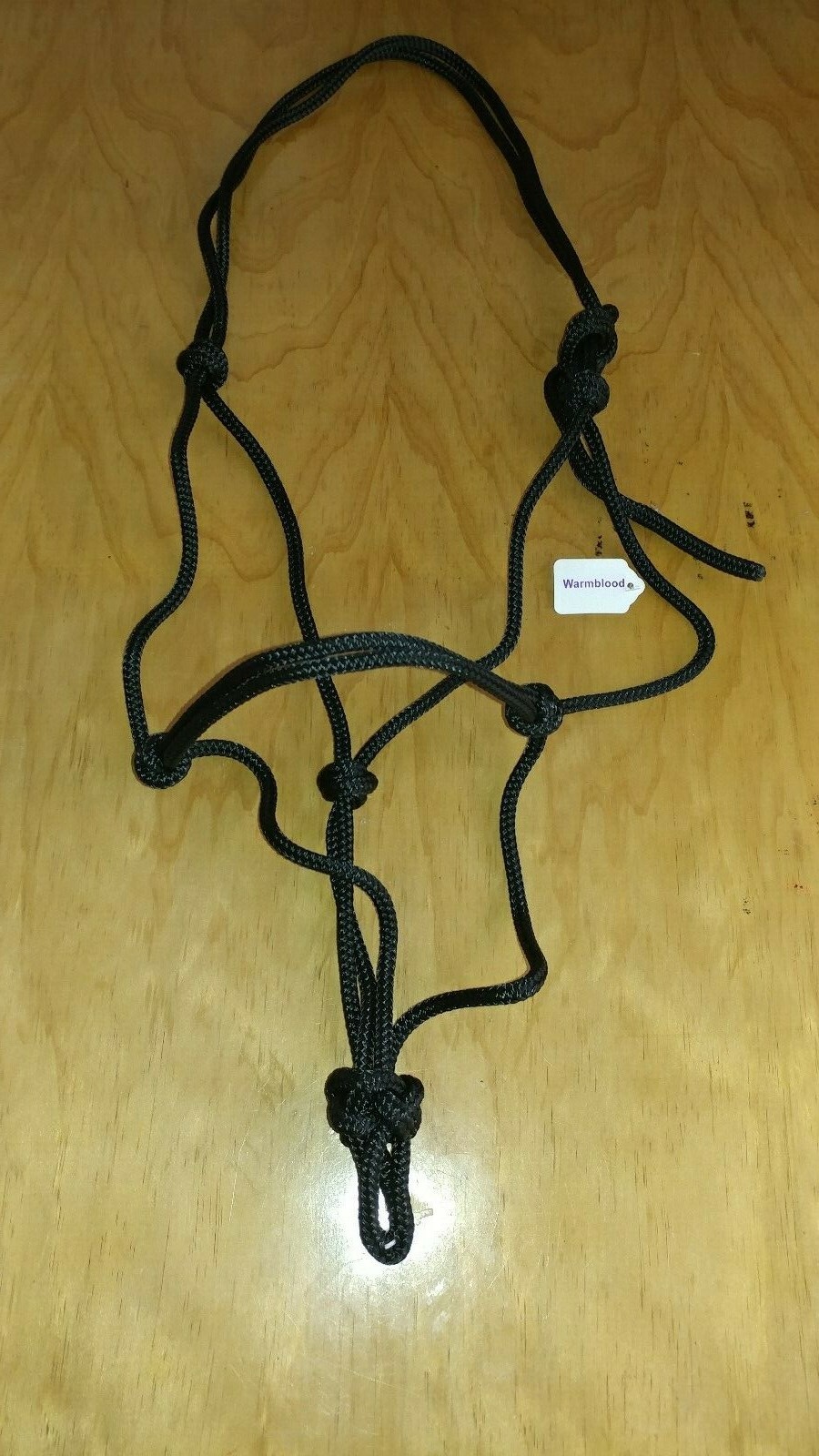 1/4" SOFT ROPE WARMBLOOD SIZE TRAINING HALTER FITS ANDERSON METHOD