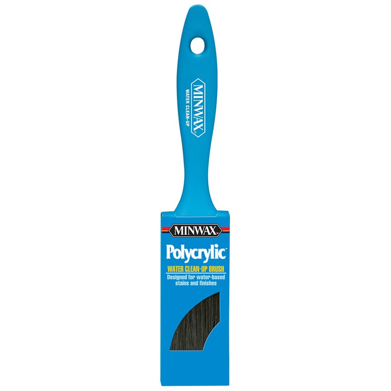Minwax 427320008 Nylon Polyester Flat Polycrylic Paint Brush 2 W in.