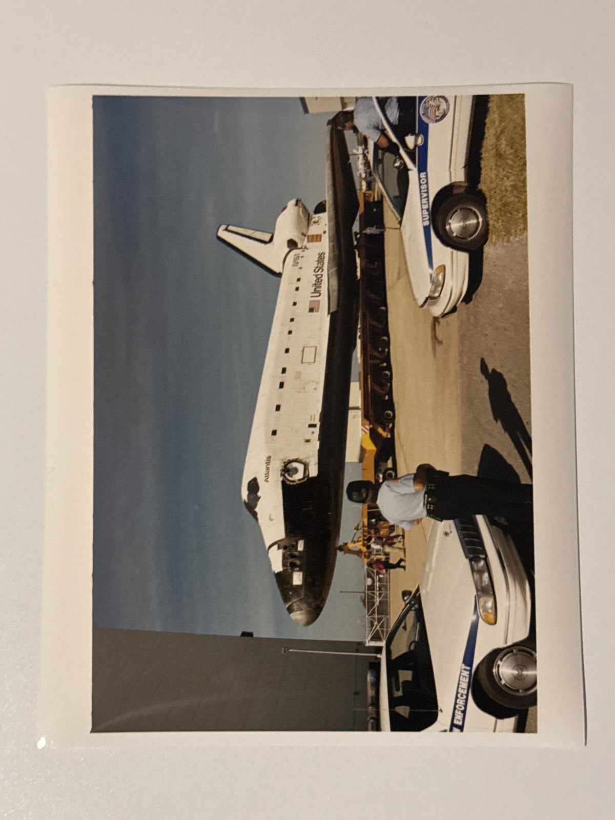 NASA STS-71 Atlantis Rollout Toward Launch Pad 39A Press Photo 3