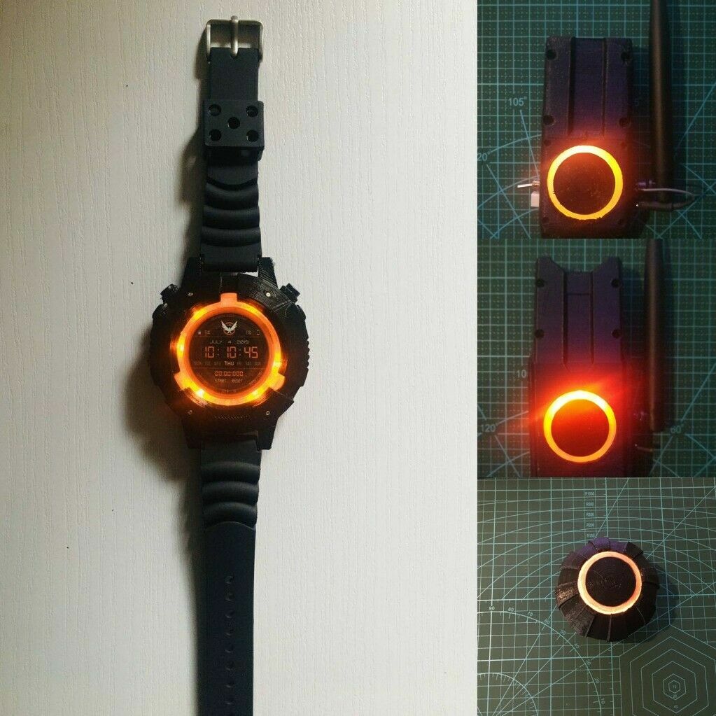Tom Clancy's The Division Watch TD Radio ISAC SeekerMine Multifunctional Cosplay