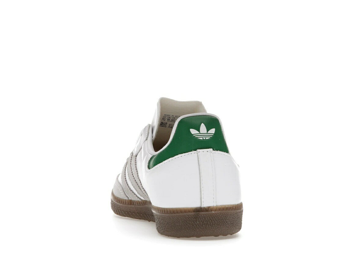 KITH x adidas Originals Samba OG White Green FX5398 Men's Size