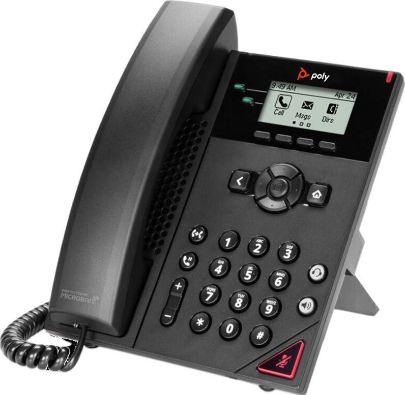 Poly VVX 150 Black IP Display Speakerphone