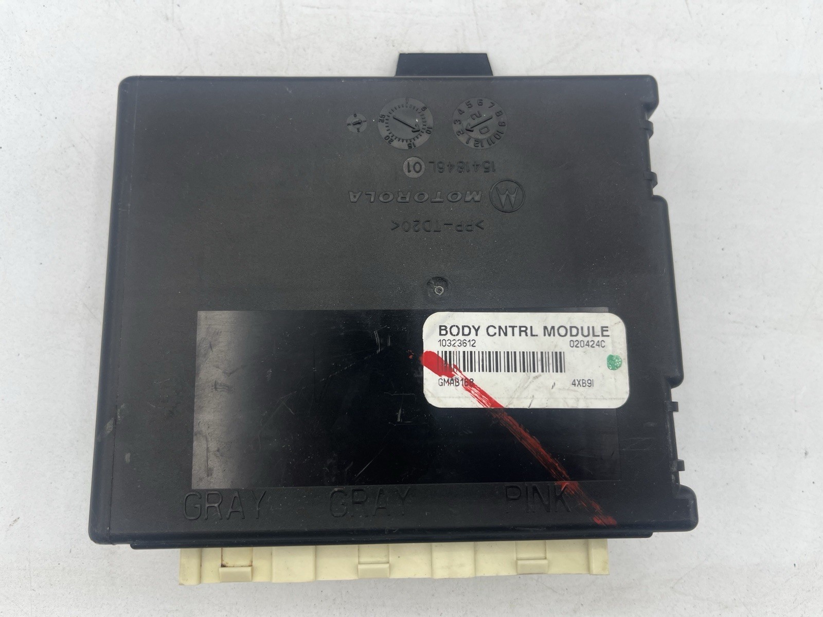 CHEVROLET IMPALA Body Control Module Unit 10323612