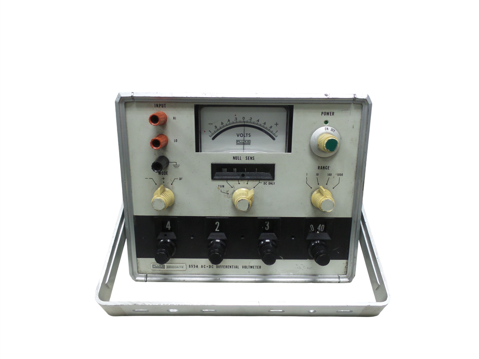 Fluke 893A AC-DC Differential Voltmeter - Free Shipping