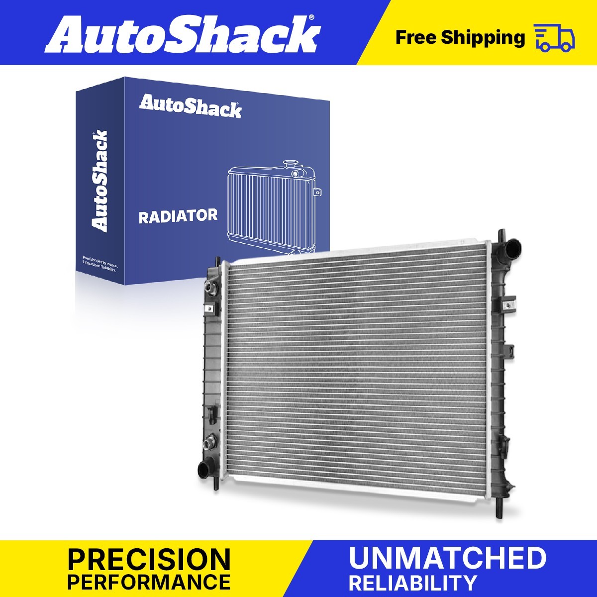 Radiator for Saturn, Vue 2004-2007, L4 2.2L 2.4L V6 3.5L